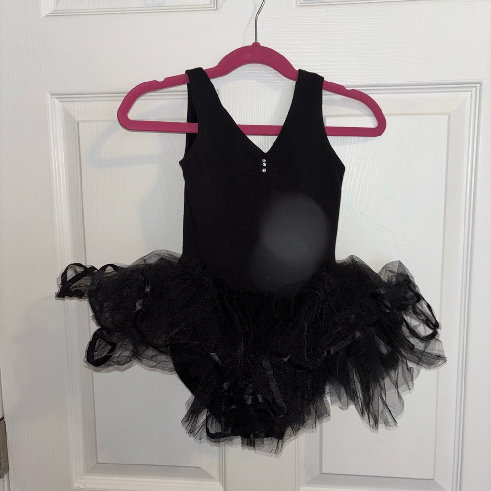 Amazon Black Dance Costume with Tutu